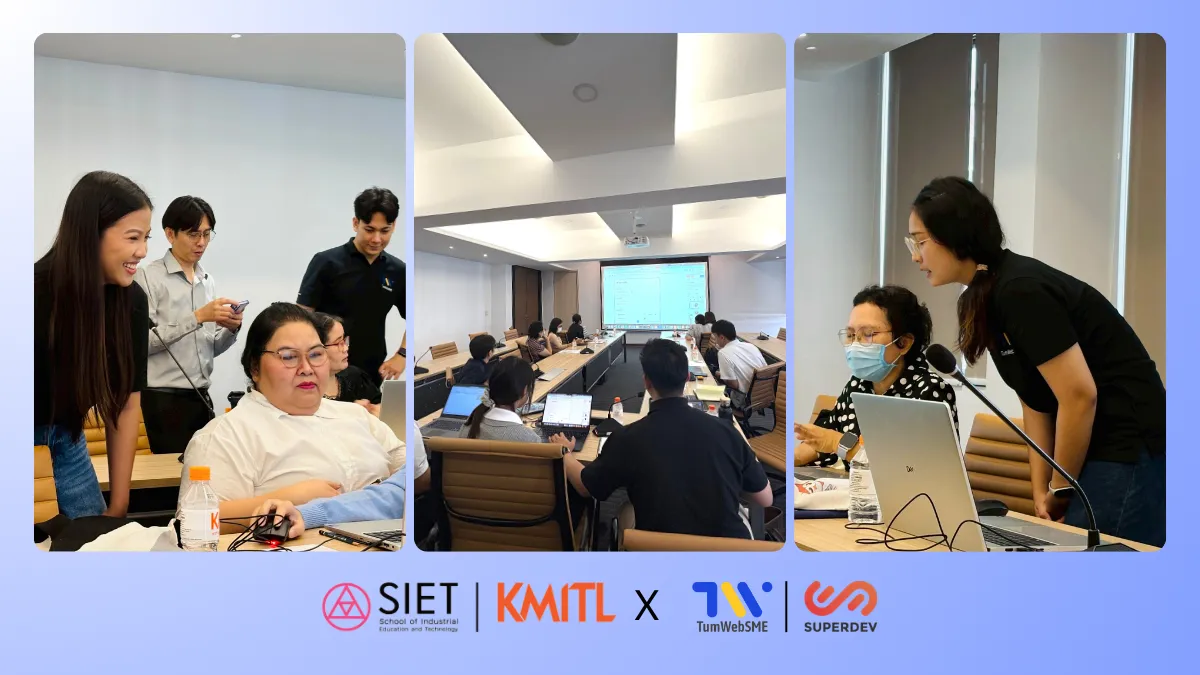 Inside TumWebSME x KMITL: Success Through Hands-on System Training