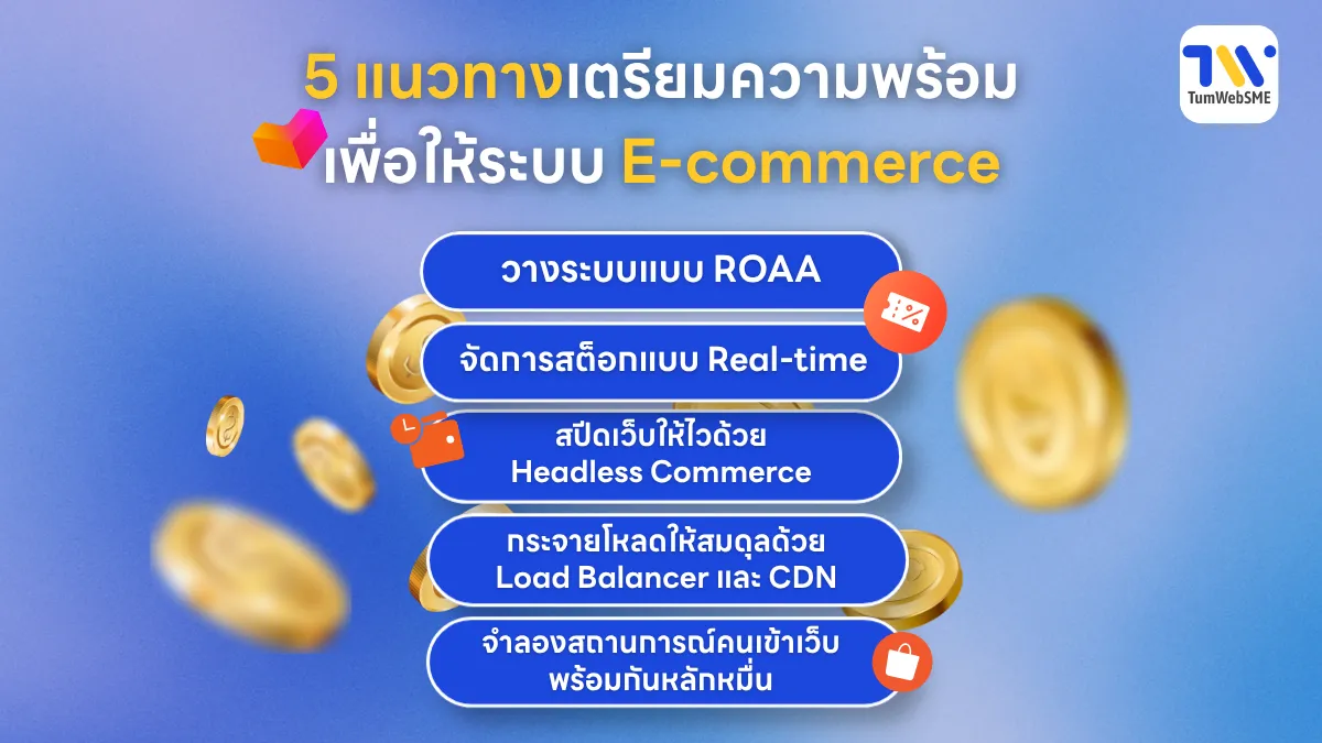 ทำระบบ E-commerce อย่างไรให้เสถียร