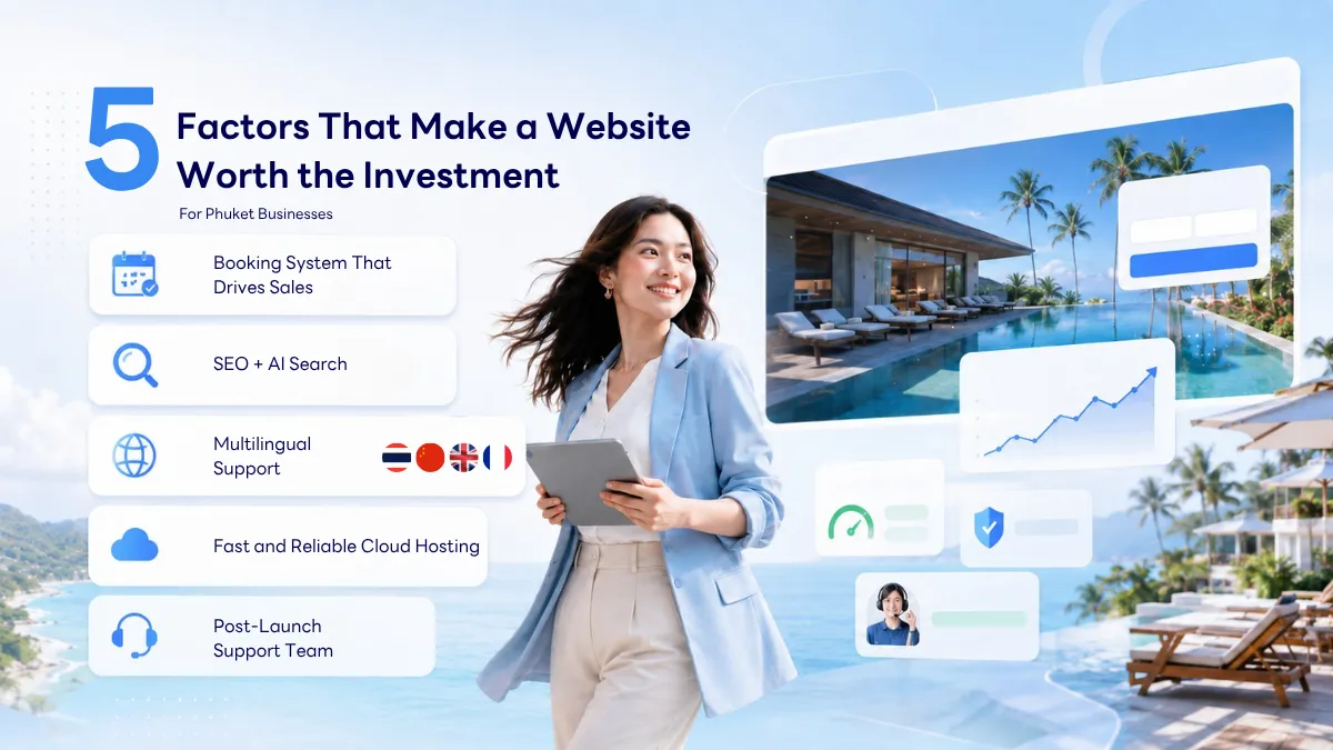 Phuket Website Cost 2026 Why "Value" Matters More Than a "Cheap Price"