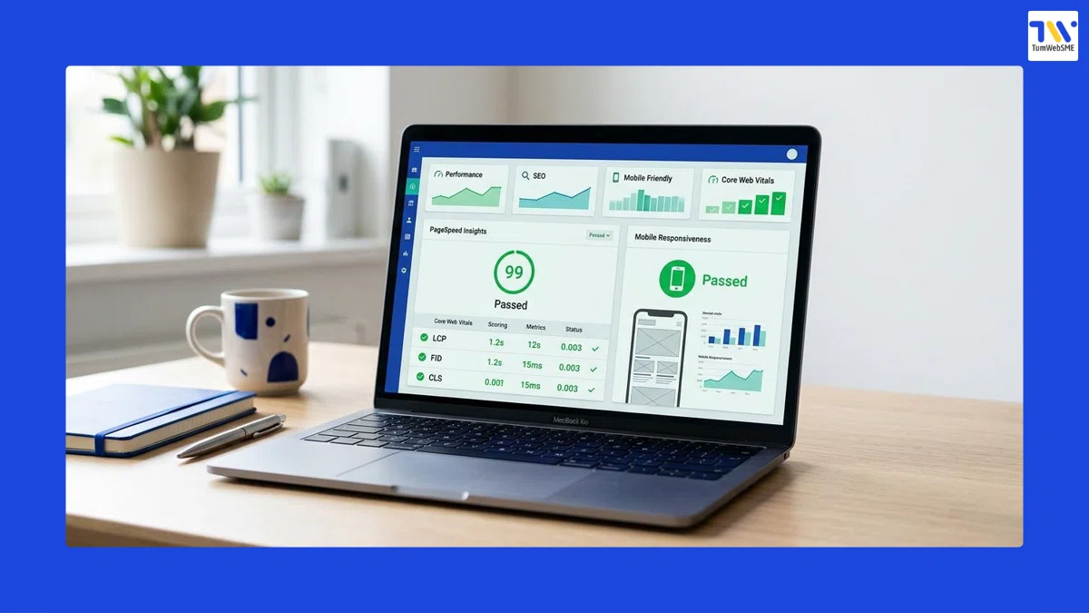 ตรวจสอบความเร็วเว็บไซต์และ Core Web Vitals ผ่านเกณฑ์ SEO