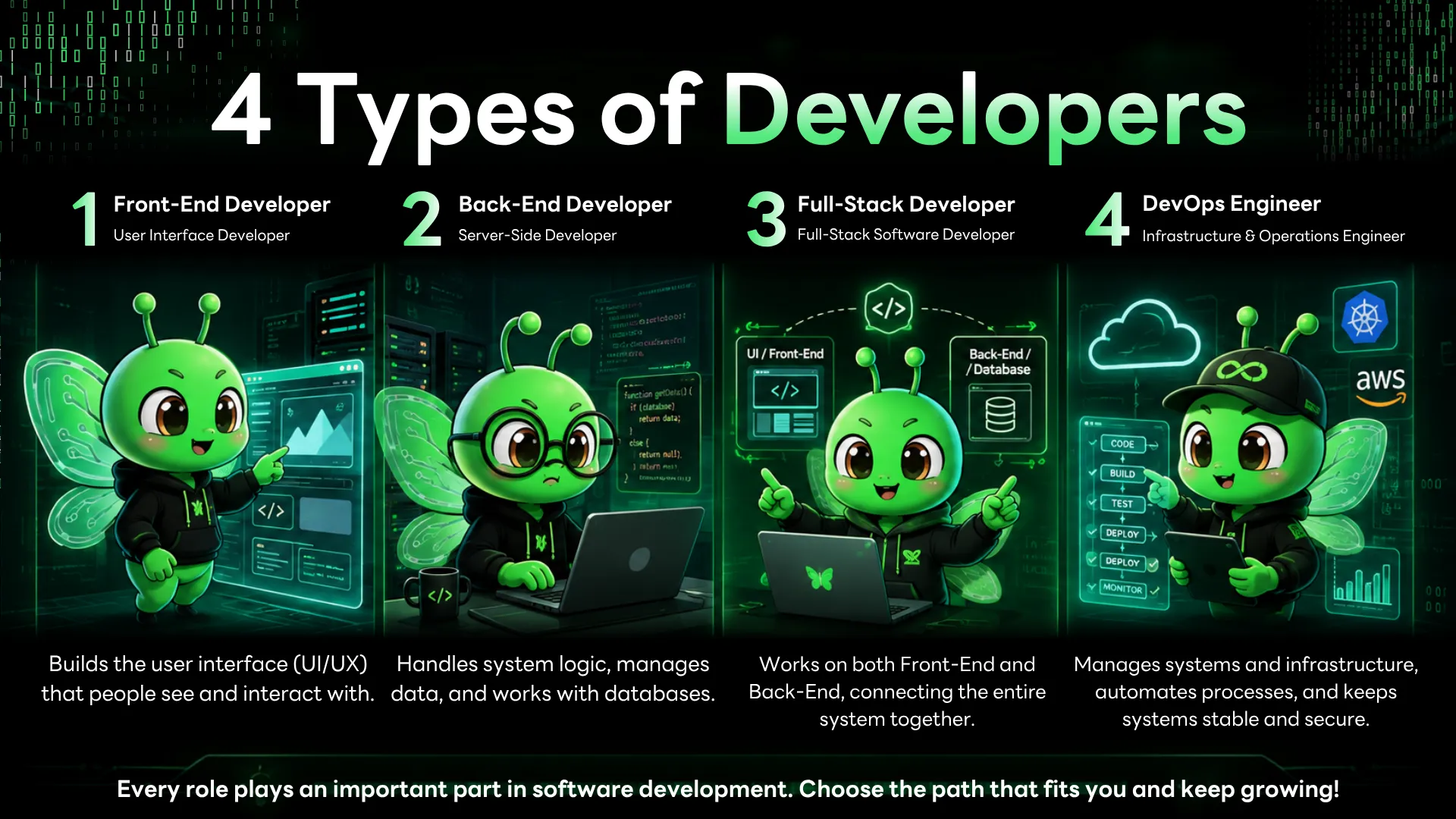 Types of Developers