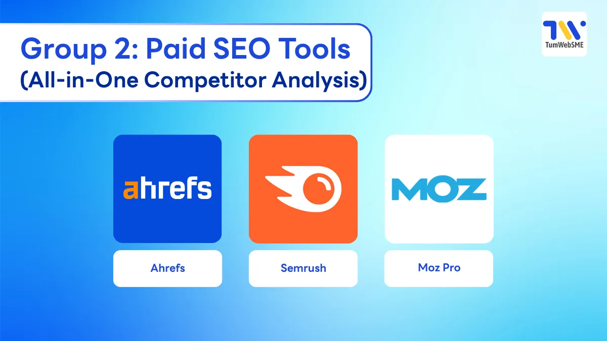 Group 2: Paid SEO Tools (All-in-One Competitor Analysis)